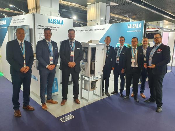 Vaisala staff at Cigre 2022