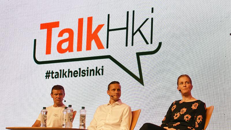 Talk Helsinki event panel discussion on decarbonization