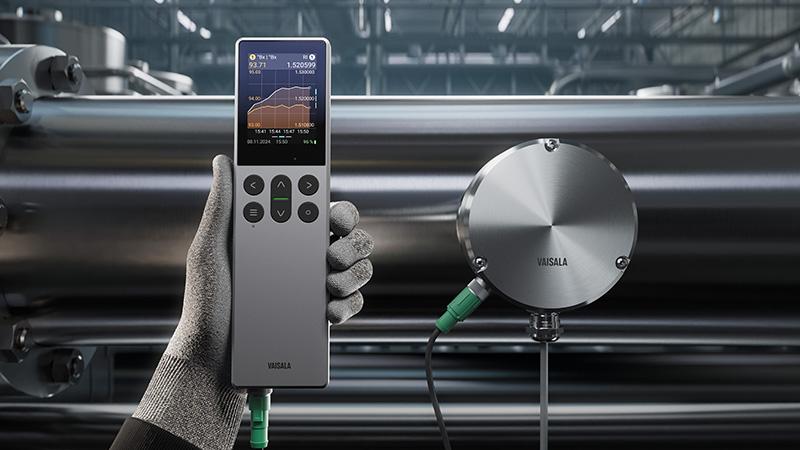 Indigo80 Handheld Indicator with Vaisala Polaris PR53AC 