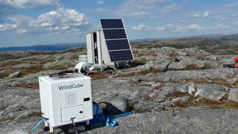 WindCube in terrain