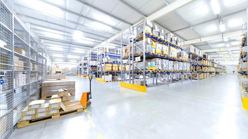 Warehouse interior