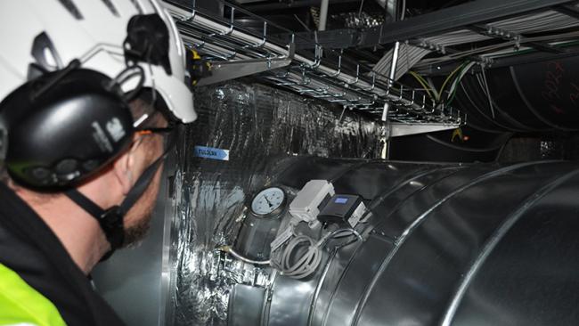 HVAC duct channel