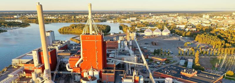 Veitsiluoto mill in Oulu
